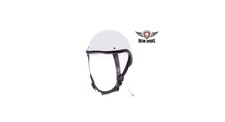 Motorcycle Helmet Gladiator, Chrome - Biker Chopper Cruiser Scooter S,M,L,XL,XXL