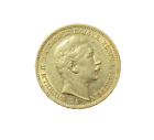 Niemcy Prusy 1900 A złoto 20 marek AU Wilhelm II