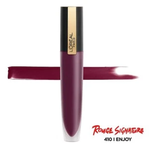 Loreal Rouge Signature Lasting Matte Liquid Lip Color stain#410IEnjoy 0.23 fl oz - Picture 1 of 2