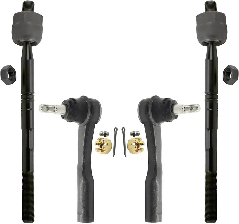 Conjunto de eslabones de extremo de barra de amarre exterior interior delantero para Chevrolet Malibu 2013 2014 2015 Foto 1 de 1