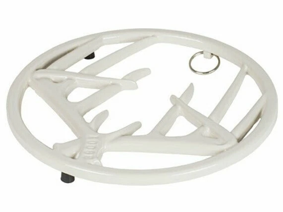 Lodge 8" Enamel Cast Iron Antler Trivet - Biscotti