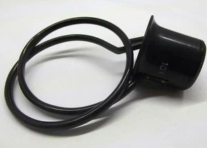 lente monocolo supporto molla orologiaio orologi misura 10 x watch tools makers - Imagen 1 de 3