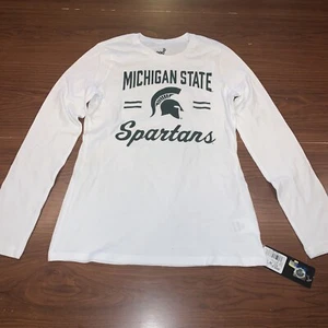 Michigan State Spartans Logo Junior Women's XL Long Sleeve NWT #496. - Picture 1 of 5