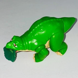 Burger King Land Before Time Dinosaur Spike Green Plant Eating Pull String Toy - Picture 1 of 6