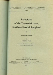 BRYOPHYTES OF TORNETRASK REGION NORTHERN SWEDEN LAPPLAND MOSSES ARCTIC BOTANY - Picture 1 of 3