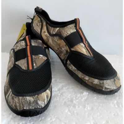 O'rageous Men 13D A Water Shoes Slip-On Real-tree Print Style#170272 (New) - Image 1 of 4