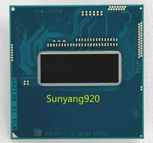 Intel MOBILE i7-4900MQ 2.8GHz 4-CORE 8M PROCESSOR Socket G3 LAPTOP CPU SR15K - Picture 1 of 7
