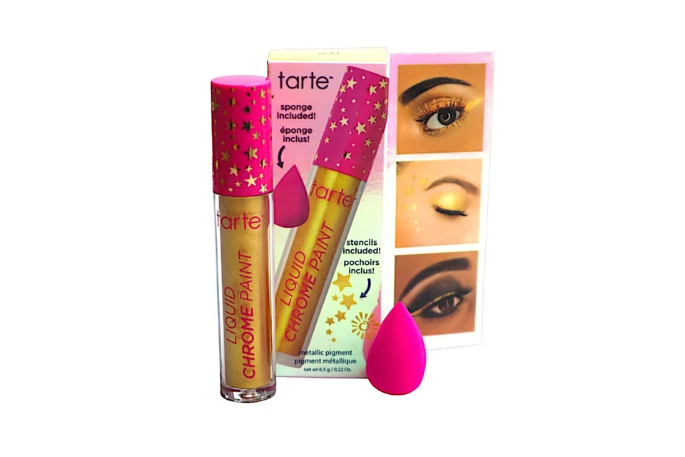 TARTE LIQUID CHROME PAINT Metallic Pigment Pride  0.22oz. / 6.5 g. CHOOSE SHADE. - Image 1 of 1