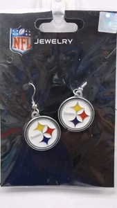 Pendientes colgantes de los Pittsburgh Steelers ¡NUEVOS! - Imagen 1 de 1