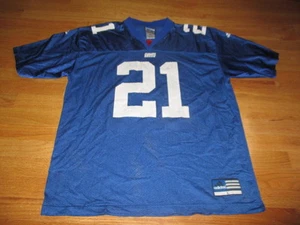 Adidas TIKI BARBER No. 21 NEW YORK GIANTS (LG) Jersey BLUE - Picture 1 of 4