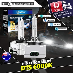 2* Genuine D1S 35W 6000K HID Xenon Headlight Globes Bulbs For 66140 66144 85410! - Picture 1 of 24