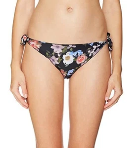 GUESS Women Printed Cheeky Ruffle Brief Bikini Swim Bottom Multi Size S 7014 - Picture 1 of 1