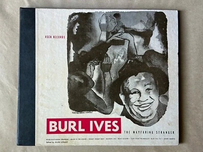 BURL IVES / THE WAYFARING STRANGER ~ 3x 78rpm Set. (Stinson No. A-345) Lomax - Image 1 of 4