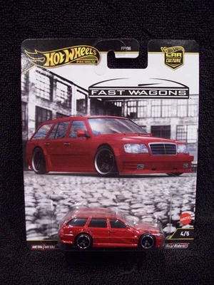 Hot Wheels Car Culture Fast Wagons Mercedes Benz E 36 AMG Die Cast. Foto 1 de 2