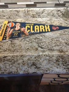 2024 Indiana Catlin Clark #22 Pennant  Flag  29.5" Long X 11" Wide - Picture 1 of 7