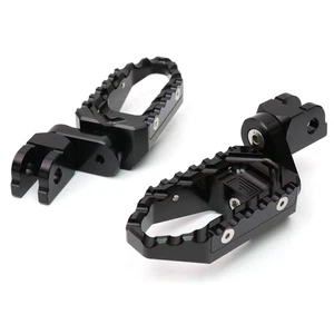 TOUR Front 25mm Lowering Foot Pegs Black For Fatboy Lo 10-13 14 15 16 17 - Picture 1 of 6