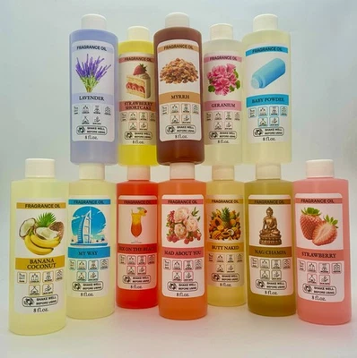 8 oz Fragrance Oil for Diffusers, Burning Lamp, Candles, Soaps, Incense - Image 1 of 4