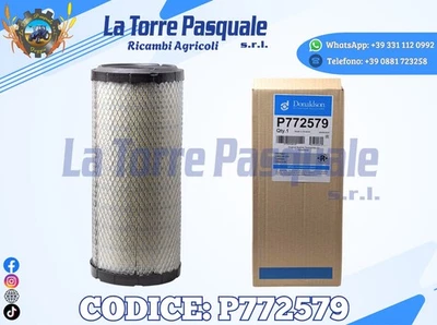 DONALDSON P772579 87704249 FILTRO ARIA ESTERNO TRATTORE FIAT SERIE 66 76 ECC