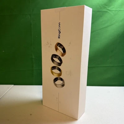 RingConn Gen 2 Ultra-Thin Smart Ring Royal Gold Size 12 - Image 1 of 3