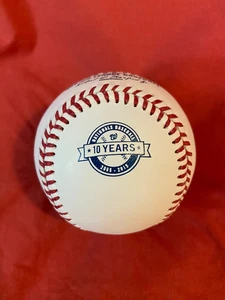 (1) OFICIAL RAWLINGS WASHINGTON NATIONALS DÉCIMO ANIVERSARIO TEMPORADA BÉISBOL RARO - Imagen 1 de 4
