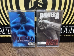 Pantera Cassette Lot 2 Vulgar Display Of Power Far Beyond Driven - Picture 1 of 5