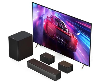 ULTIMEA Soundbar 5.1 per TV, Sistema Audio 3D Surround Virtuale, con Subwoofer W - Immagine 1 di 4