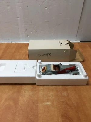 Danbury Mint Duesenberg 1935 SSJ 1/24 Diecast Convertible Coupe Car Vintage - Image 1 of 4