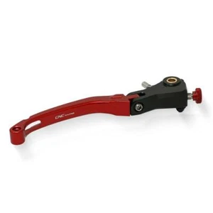 CNC Racing red folding brake lever Race Ducati 848 EVO 2011-2013 - Picture 1 of 5