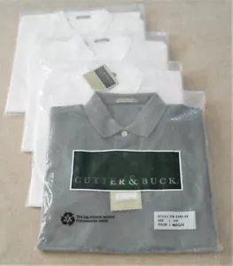 Camicia uomo Cutter & Buck vintage grigio bianco grande oversize vedi misure - Foto 1 di 3