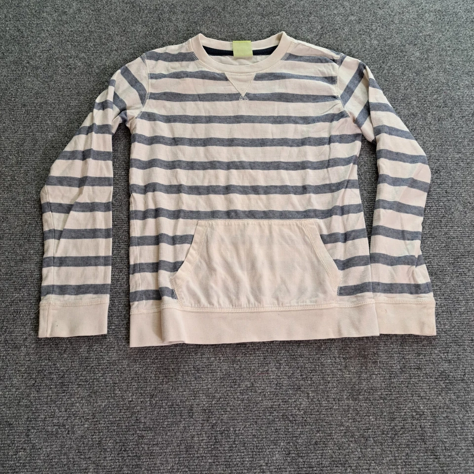 Sudadera Simply Basic Juvenil Talla 10 Azul Blanco Rayas Manga Larga Pullover Foto 1 de 4