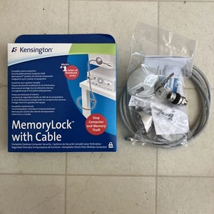 *NEW* Kensington Memory Lock With Cable Model 62696 for PC Desktops - Picture 1 of 10