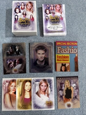 2004 InkWorks BUFFY 吸血鬼杀手女式 Sunnydale 迷你 Master 套装 + 盒子命中 — 第 1/4 张图片