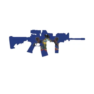 Pennsylvania State Shape AR15 Sticker - Picture 1 of 3