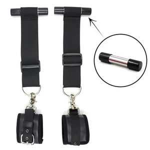 Lovetwoo Door Cuffs | Hang Over The Door Cuff BDSM Restraint Set    - Picture 1 of 10