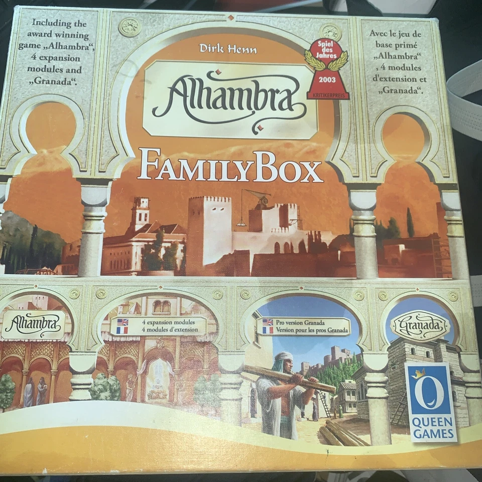 Queen Boardgame Alhambra Family Box Board Game - Image 1 of 4