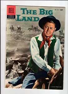 Dell FOUR COLOR #812 The Big Land 1957 VG Vintage Comic - Picture 1 of 2