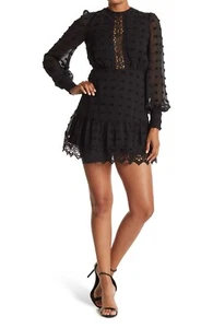 Vestido Love X Design XL Negro Encaje Nuevo Con Etiquetas - Imagen 1 de 9