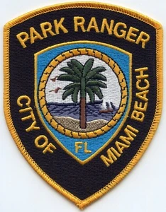 MIAMI BEACH FLORIDA PARK RANGER POLICE PATCH - Bild 1 von 1