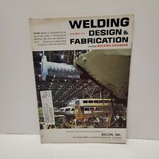1976 WELDING DESIGN FABRICATION MAGAZINE ENGINEER 