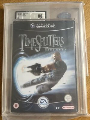 TIMESPLITTERS FUTURE PERFECT - NINTENDO GAMECUBE - GRADED - UKG VGA WATA - Image 1 of 2
