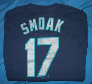 Justin Smoak Seattle Mariners Boys Medium Shirt - Picture 1 of 2