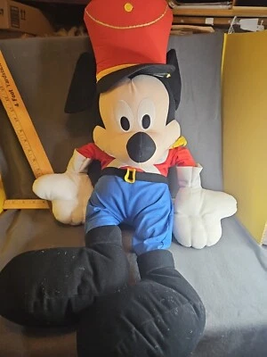 2002 DISNEY NUTCRACKER Mickey Holiday Plush 31" Store Exclusive wTags Toy - Image 1 of 4