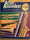 Accent on Achievement - Tenor Saxophone Book 1 w/CD - new!