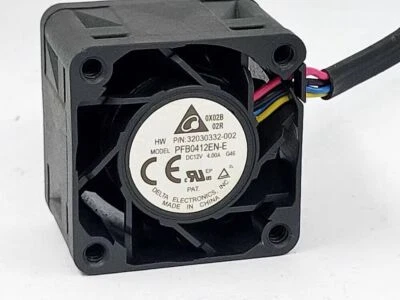 Delta PFB0412EN-E 4028 12V 4.00A 4cm 4pin Server Fan - Image 1 of 4