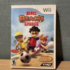 Big Beach Sports (Nintendo Wii, 2008) Complete With Manual