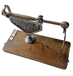 Ashworth Burnley Speedy Moisture Tester Scales with Aluminium Advertising Sign - Imagen 1 de 4