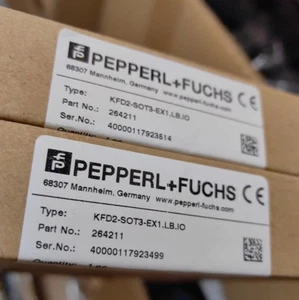 NEW IN BOX Original Pepperl fuchs Switch Amplifier KFD2-SOT3-EX1.LB.IO FREE SHIP - Picture 1 of 9