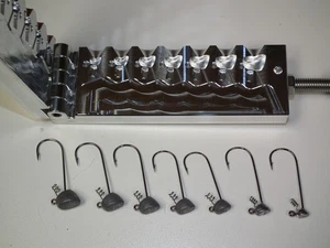 Freshwater Standup -2.2 Screw Lock jig mold 1/8 - 3/4oz CNC Aluminum USA - Picture 1 of 8