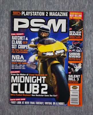 PSM Playstation PS2 Magazine 65 2002 December Midnight Club 2 (no extras) Foto 1 de 4