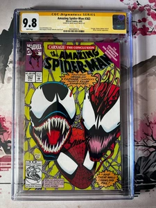 Amazing Spider-Man #363 CGC 9.8 Signed By Mark Bagley Marvel 3rd Carnage App - Picture 1 of 3